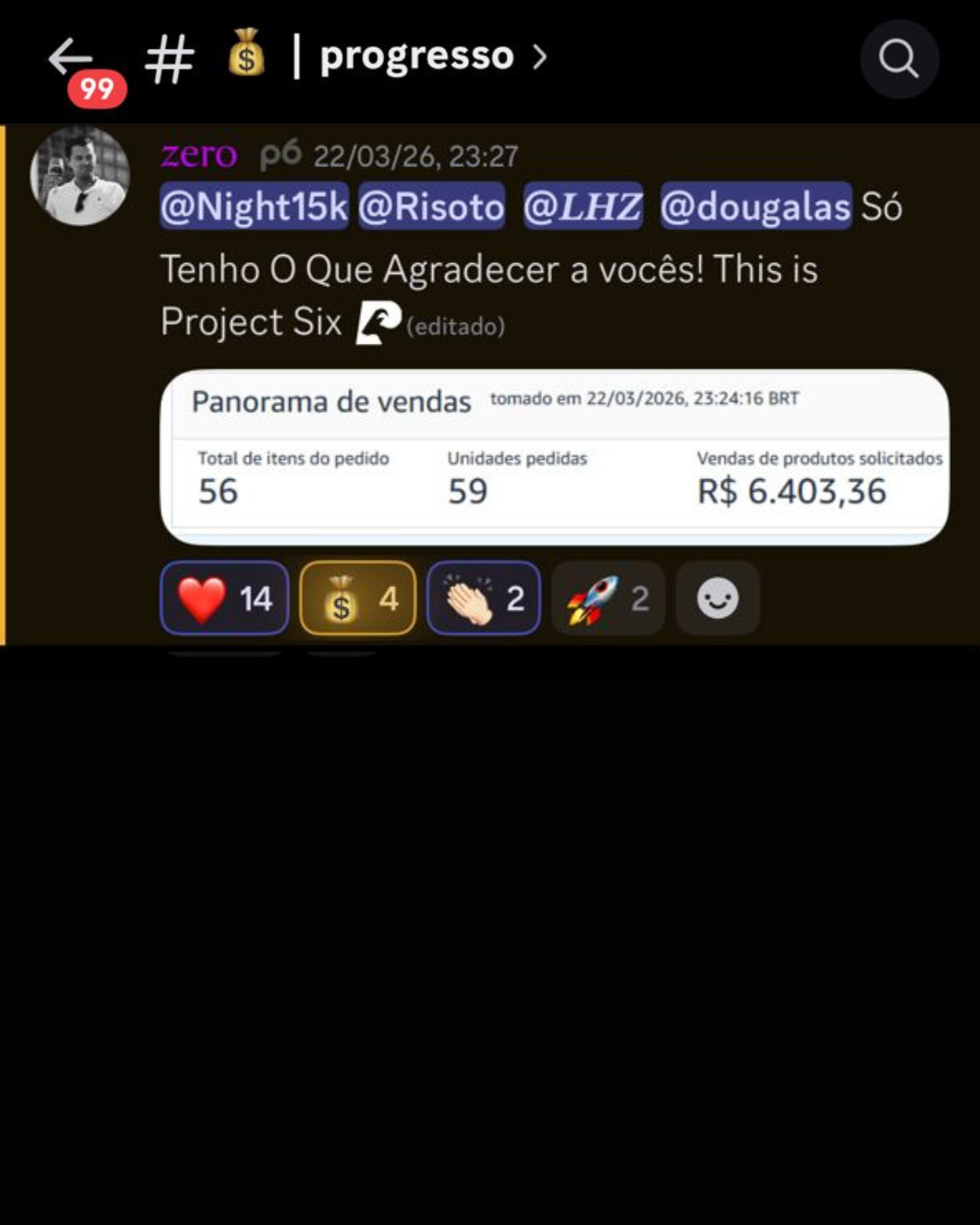 Feedback recomendações 2